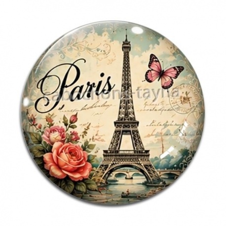 Cabochon Verre -  paris