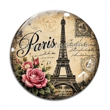 Cabochon Verre -  paris