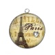 Pendentif Cabochon Argent -  paris