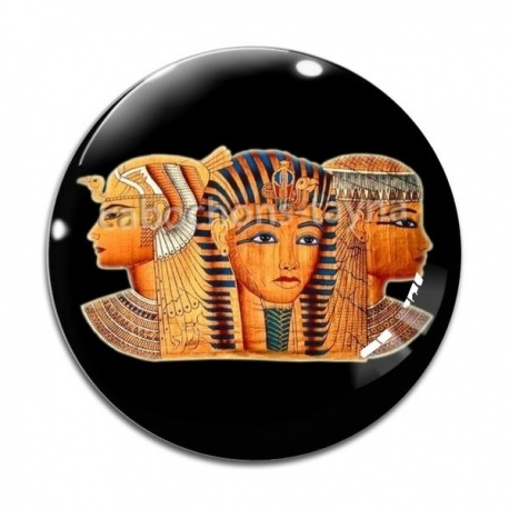 Cabochon Verre - égyptien