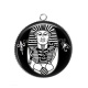 Pendentif Cabochon Argent - égyptien