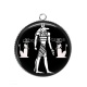 Pendentif Cabochon Argent - égyptien