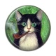 Cabochon Résine - chat