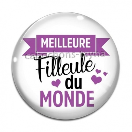 Cabochon Verre - meilleur filleule