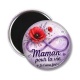 Magnet's - maman pour la vie je t'aime fort couleur violet