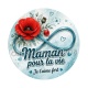 maman pour la vie je t'aime fort couleur bleu