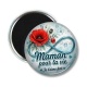 Magnet's - maman pour la vie je t'aime fort couleur bleu