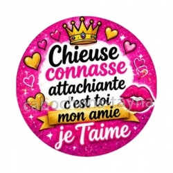 chieuse connasse attachiante c'est toi mon amie
