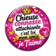 Cabochon Verre - chieuse connasse attachiante c'est toi mon amie