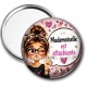Miroir de poche - mademoiselle est attachiante
