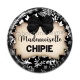 Cabochon Résine - mademoiselle chipie