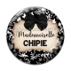 Cabochon Verre - mademoiselle chipie