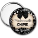Miroir de poche - mademoiselle chipie