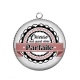Pendentif Cabochon Argent - chieuse mais quand même parfaite