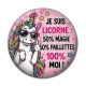 Cabochon Résine - je suis licorne 