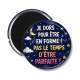 Magnet's - je dors pour être en forme pas le temps d'être parfaite