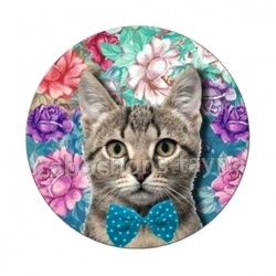 chat fleur
