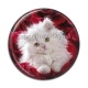 Cabochon Résine - chaton fleur
