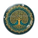 Cabochon Verre - arbre de vie