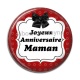 Cabochon Résine - joyeux anniversaire maman