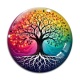 Cabochon Verre - arbre de vie