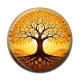 Cabochon Résine - arbre de vie