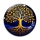 Cabochon Verre - arbre de vie