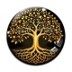 Cabochon Verre - arbre de vie