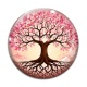 Cabochon Verre - arbre de vie
