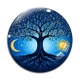 Cabochon Verre - arbre de vie