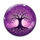 Cabochon Verre - arbre de vie