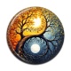 Cabochon Résine - arbre de vie