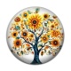 Cabochon Résine - arbre de vie