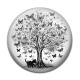 Cabochon Résine - arbre de vie