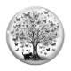 Cabochon Verre - arbre de vie