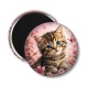 Magnet's - chaton fleur