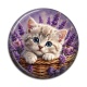 Cabochon Résine - chaton lavande