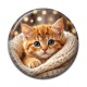Cabochon Résine - chaton tricot