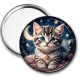Miroir de poche - chaton lune