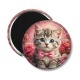 Magnet's - chaton rose