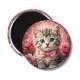 Magnet's - chaton rose