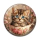Cabochon Résine - chaton tasse