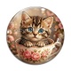 Cabochon Verre - chaton tasse