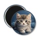 Magnet's - chaton fond bleu