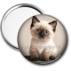 Miroir de poche - chaton siamois 