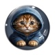 Cabochon Verre - chaton pull