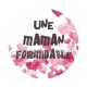 une maman formidable- Cabochon verre ou résine, Porte-clés, magnet, miroir