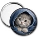 Miroir de poche - chaton capuche