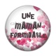Cabochon Résine - une maman formidable