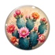 Cabochon Verre - cactus